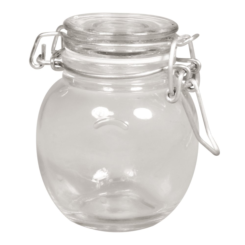 Rayher 56614000 Mini Tilting Lid Glass 6.5 cm/Height 9 cm/Diameter at Top: 3.5 cm