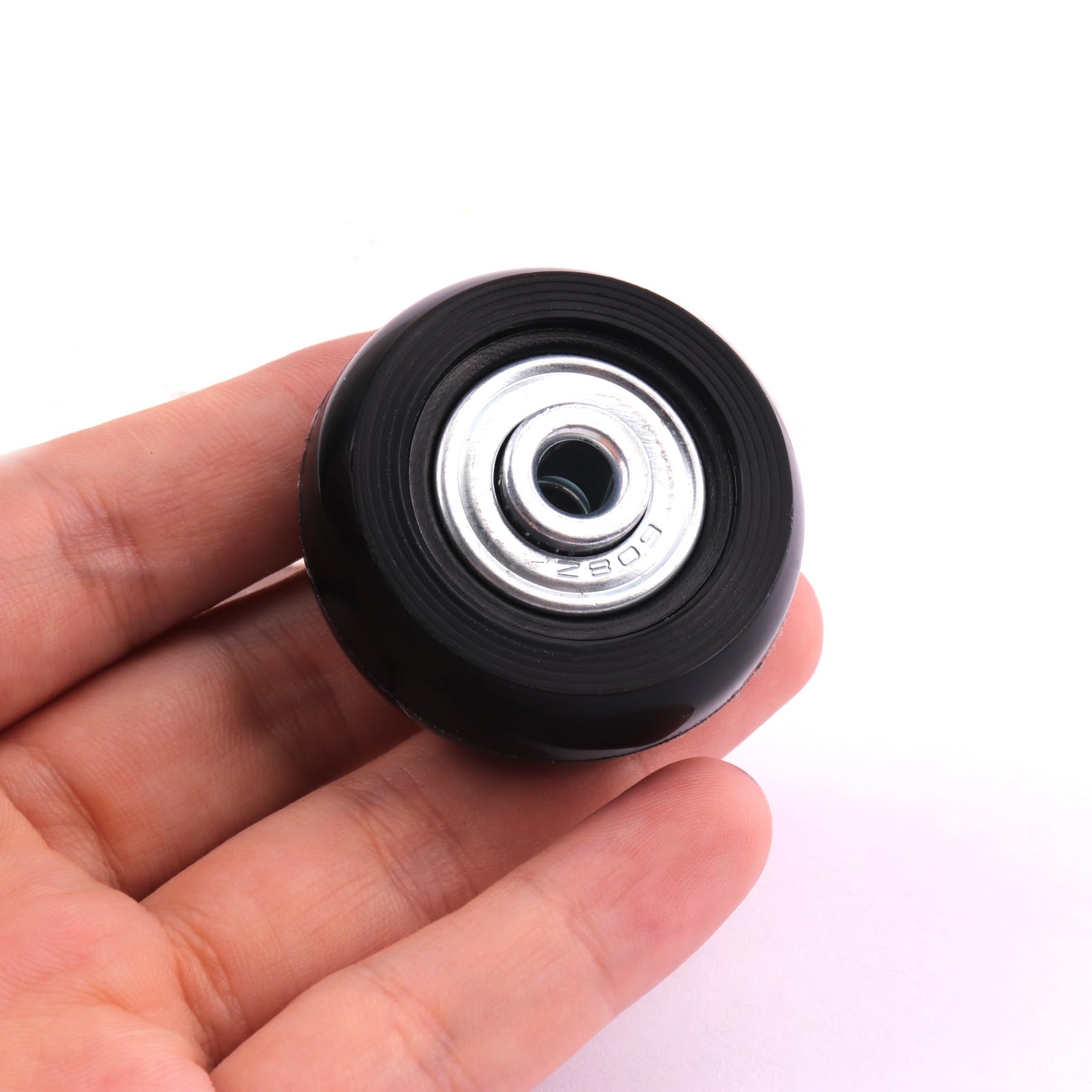Roues de rechange pour valise 40 mm x 18 mm roulettes pivotantes en caoutchouc 608zz lot de 4