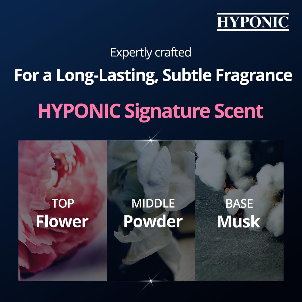 HYPONIC - Shampoing Nettoyage Profond Grooming Artist pour Chien - Hypoallergénique - Idéal Pelages Blancs et/ou Sales - Lavande, Matricaire, Menthe poivrée, Rosa Canina - Fabriqué en Corée - 3,8 L