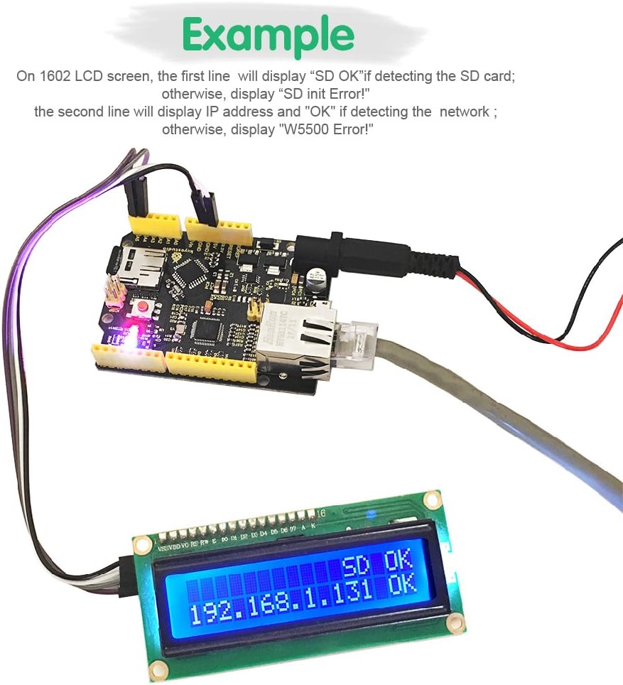 Bеѕt Rеvіеw KEYESTUDIO W5500 Ethernet Control Board for Arduino, Microcontroller+Ethernet/Micro SD Shield+microUSB(Without POE) Uр Tо 40% оƒƒ KEYESTUDIO W5500 Ethernet Control Board for Arduino, Microcontroller+Ethernet/Micro SD Shield+microUSB(Without POE)