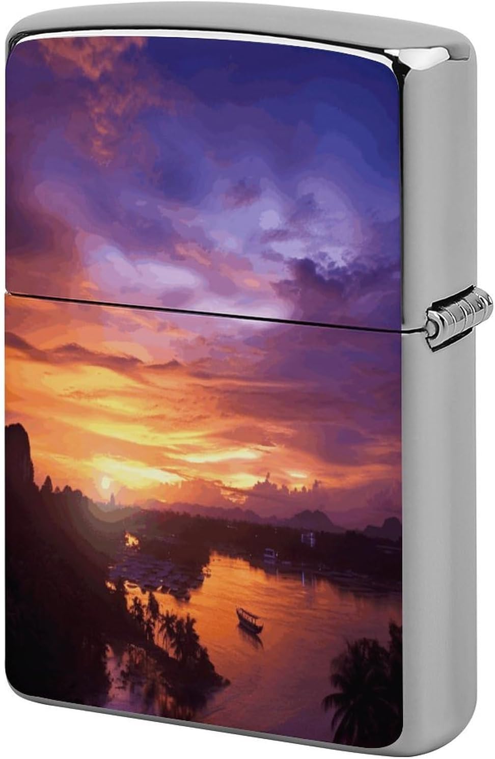 Beautiful Sunset at Thailand Lighter Case Cover Lighter Shell