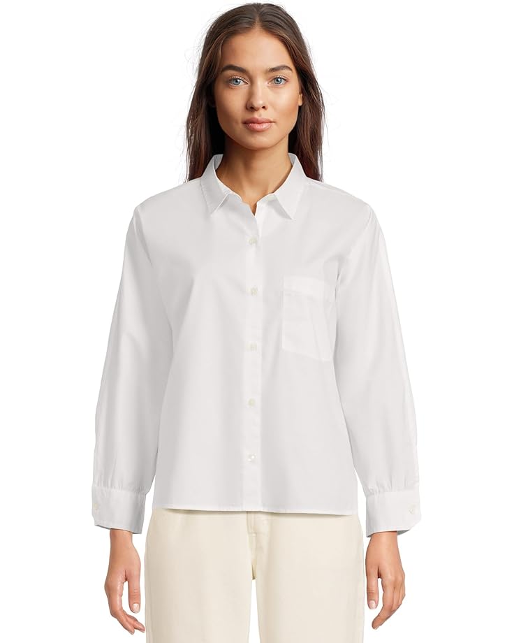 Lilla P Dolman Sleeve Button-Down Shirt - Main View