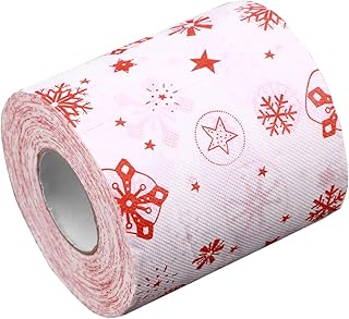CAXUSD Decoração De Natal De Natal Papel Higiênico A Granel Guardanapo De Papel Higiênico Papel Higiênico De Natal Decoração De Banheiro De Natal Rolo De Papel Conjunto De Papel