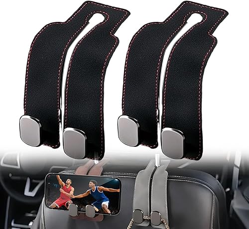 Ganchos para reposacabezas para reposacabezas de automóvil, ganchos para reposacabezas 2025, ganchos para bolsos y bolsas, lindo soporte para bolsos