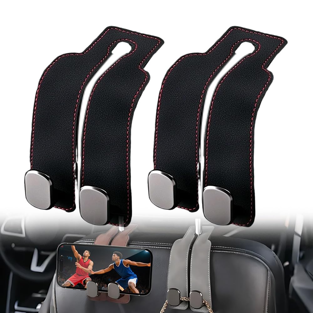 Headrest Hooks for Car Car Seat Hooks for Headrest 2025 Hooks for Purses and Bags Cute Car Purse