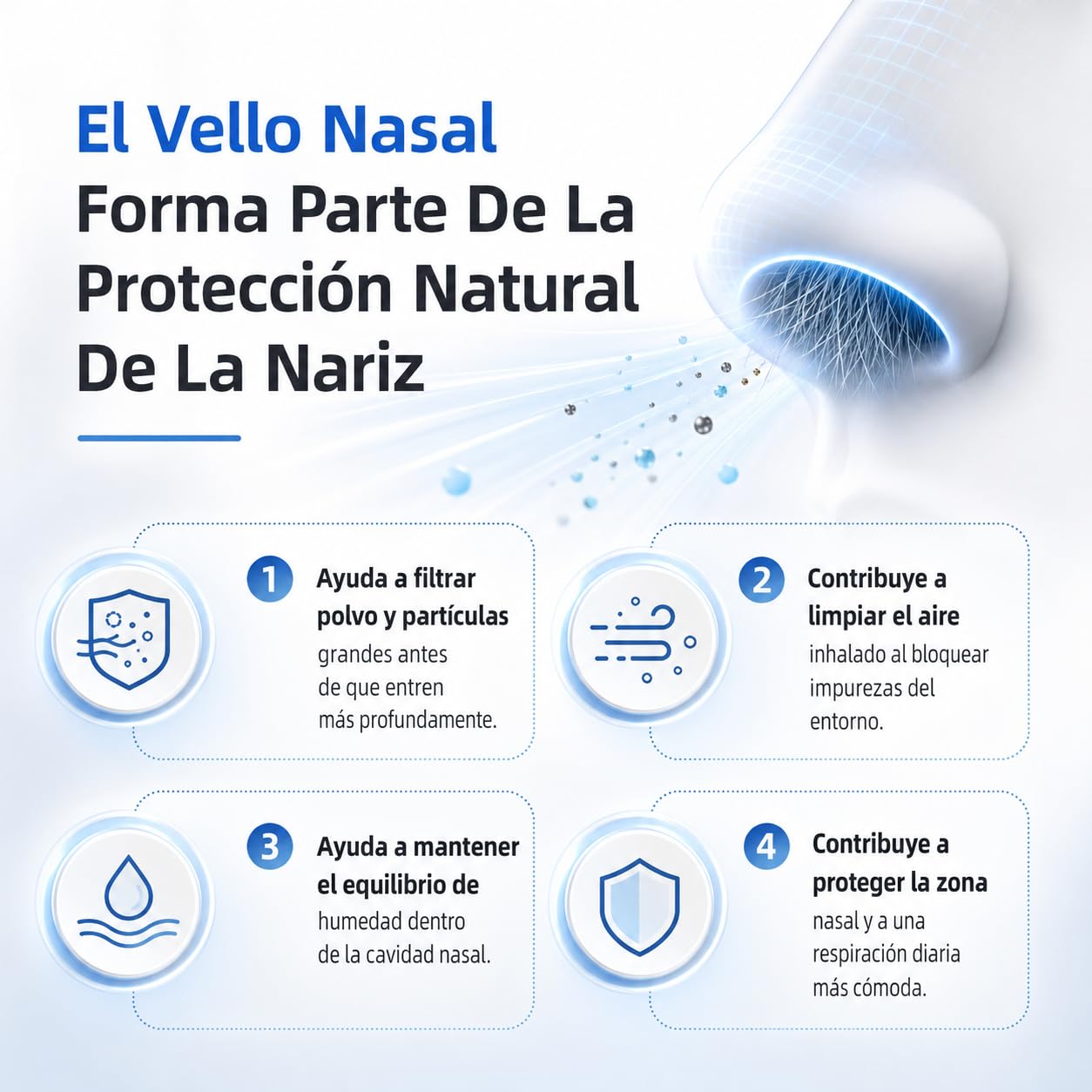Recortadora de vello nasal para hombre Mr. Bold Pro- Nose Hair Trimmer for Men Con Cabezal Redondeado Para Recorte Suave Y Preciso