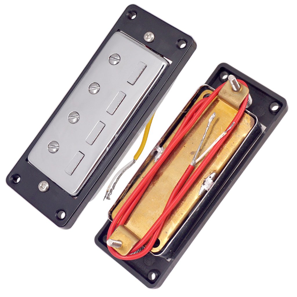 Set di 2 Mini Pickup Humbucker per Basso Elettrico,