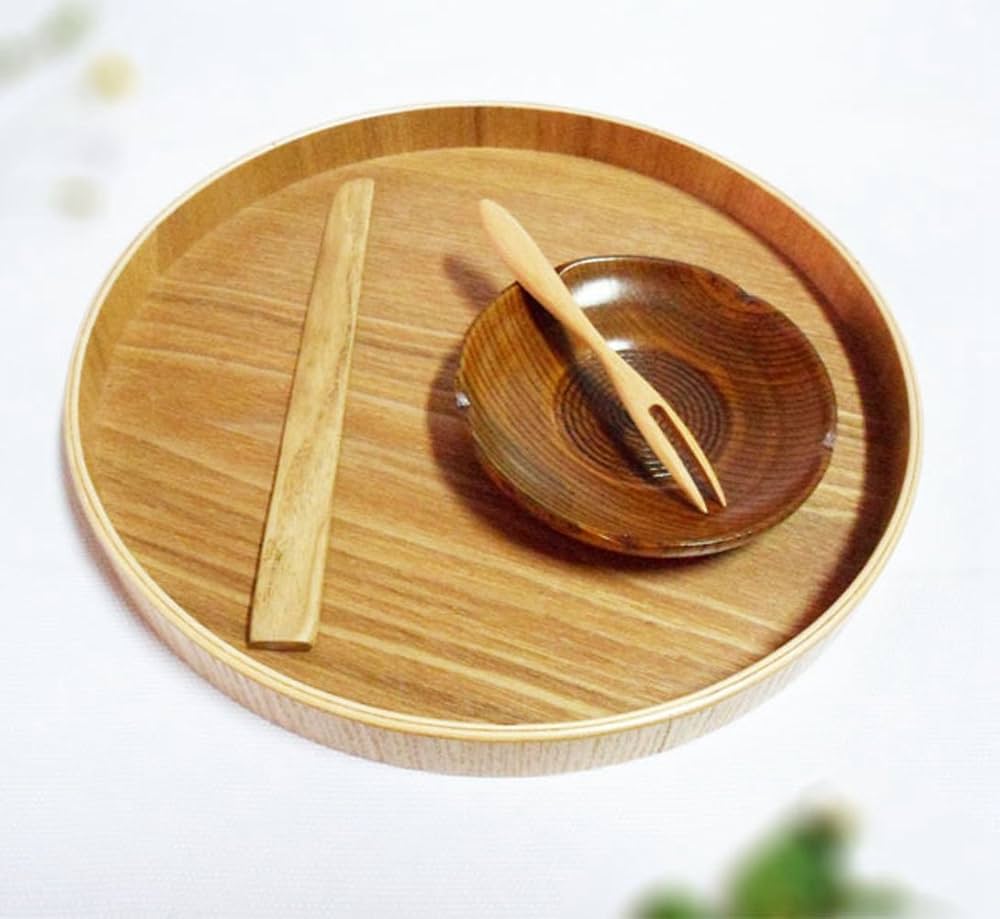 AC81 鯛図 丸盆 一尺五枚 木彫 朱漆盆 煎茶盆 時代 当日物 AC81 鯛図 丸盆 一尺五枚 木彫 朱漆盆 煎茶盆 時代 当日