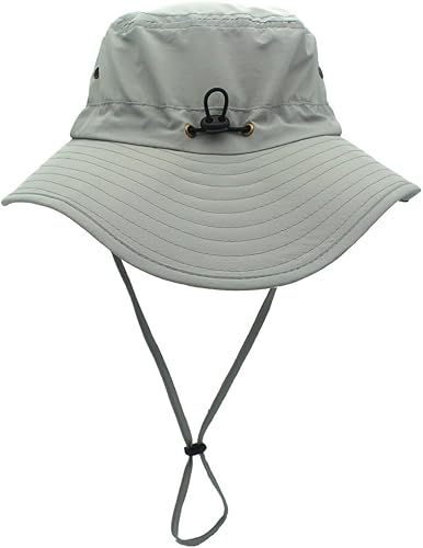 Miniatura 3 de LLmoway Sombrero ligero de safari para mujer, sombrero de pesca de secado rápido con correa fresca