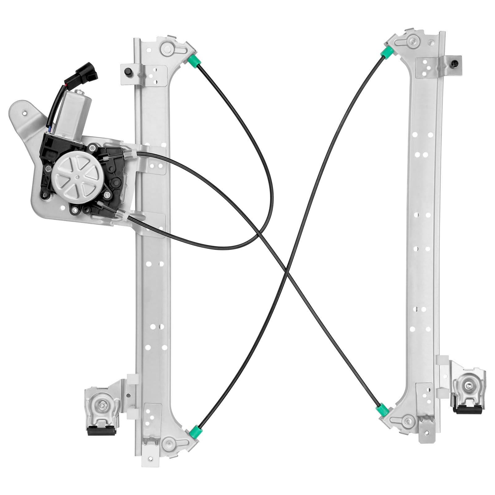 Obaee 741-578 Rear Driver Side Power Window Regulator with Motor Assembly Compatible with 2000-2007 Chevy Silverado/Tahoe/Suburban/Avalanche 1500 2500 3500, Cadillac Escalade, GMC Yukon XL/Sierra
