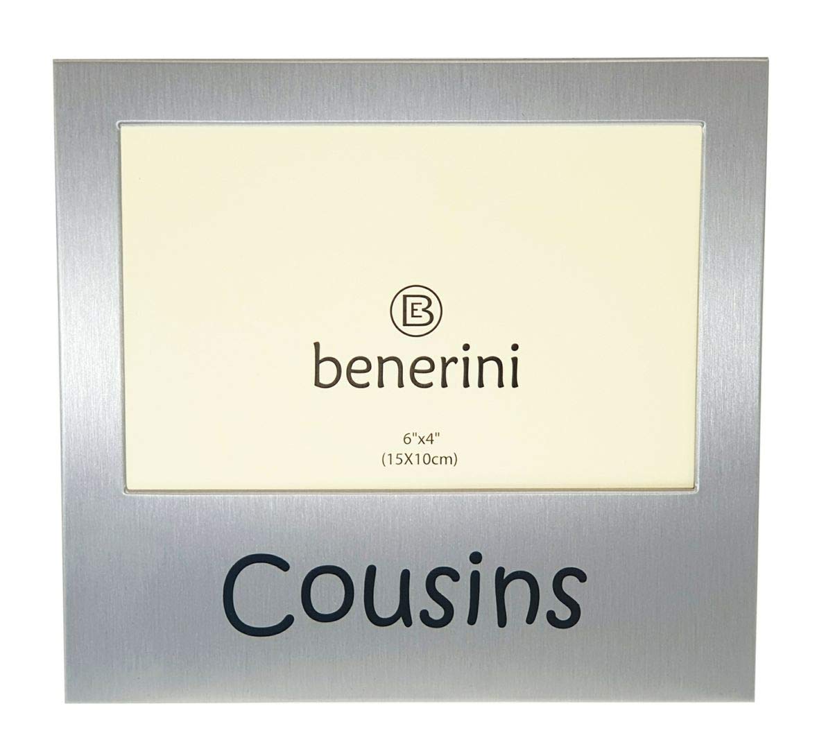 benerini Cousins - Photo Picture Frame Gift - Will take a photo of 6 x 4 Inches (15 x 10 cm)