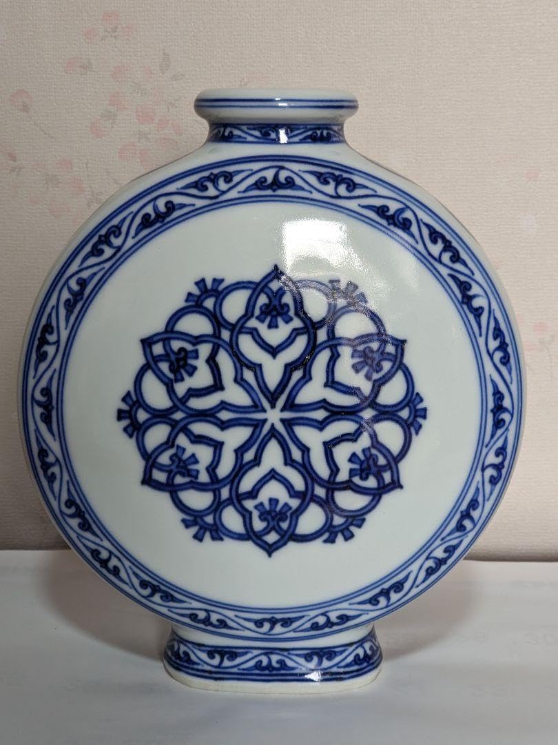 京焼　三浦篤造　青華磁　坂田習軒画　花文　蓋灰皿　共箱　V　6448 京焼 三浦篤造 青華磁 坂田習軒画 花文 蓋灰皿 共箱 V 6448 美術
