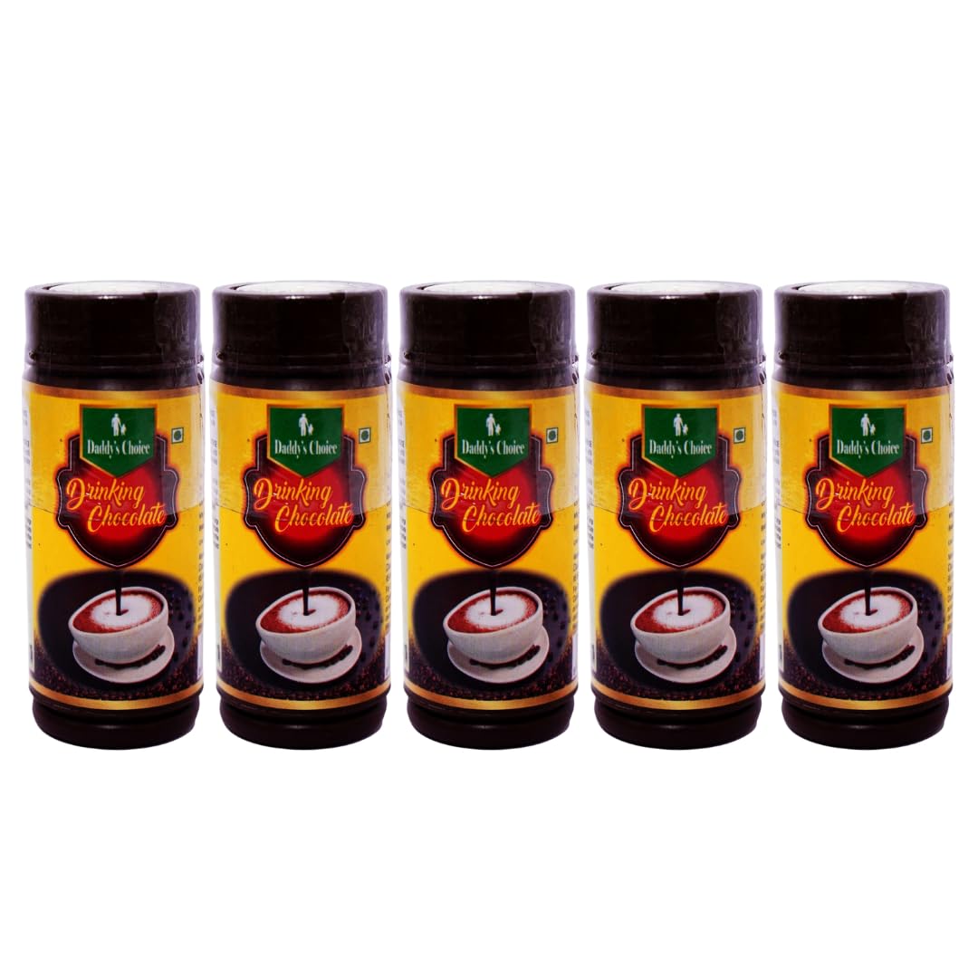 Drinking Chocolate 100 gm, Pack of 5 Bottles, Hot Beverage Powder-image-8