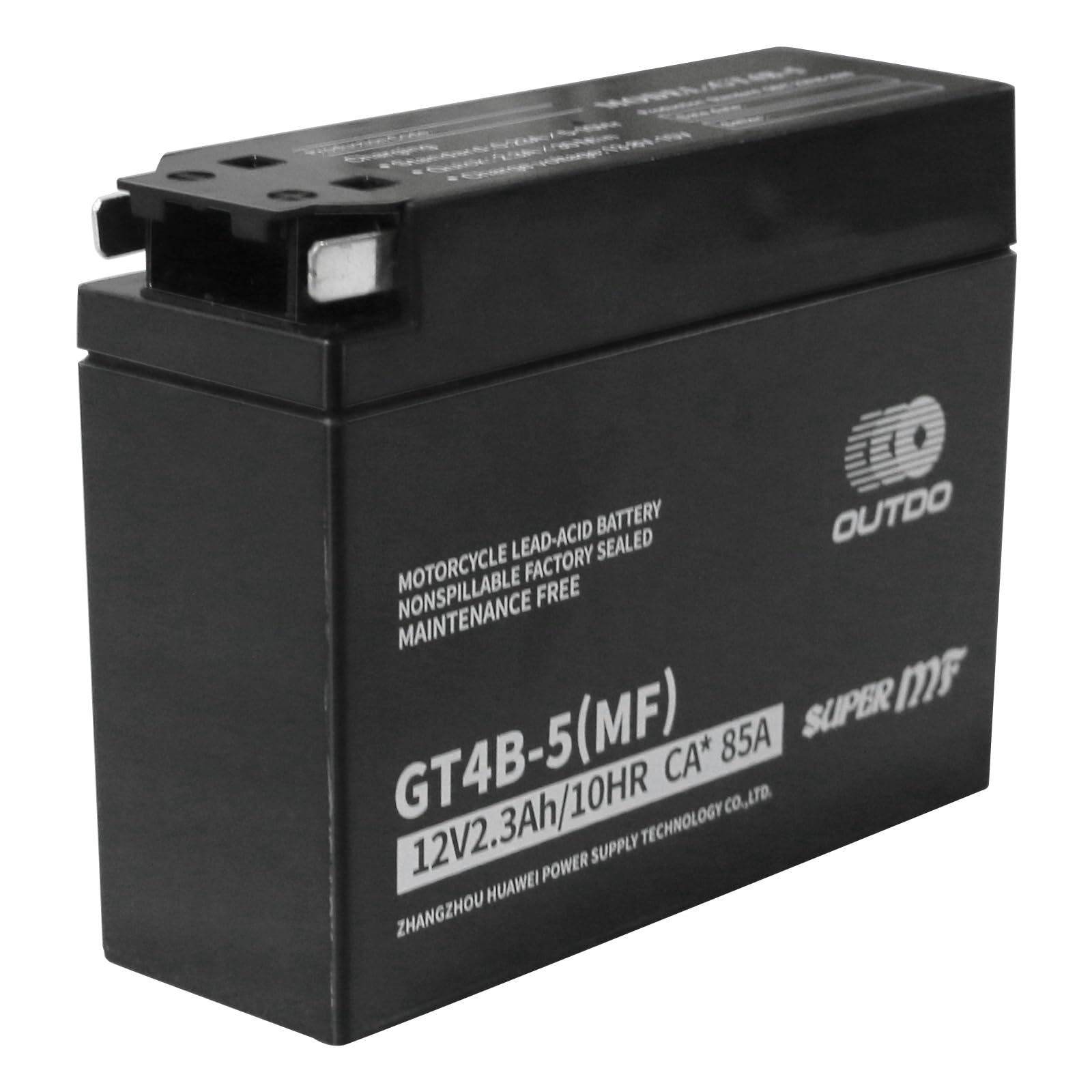Amazon.com: Fuerduo 12V AGM Battery GT4B-5 YT4B-BS