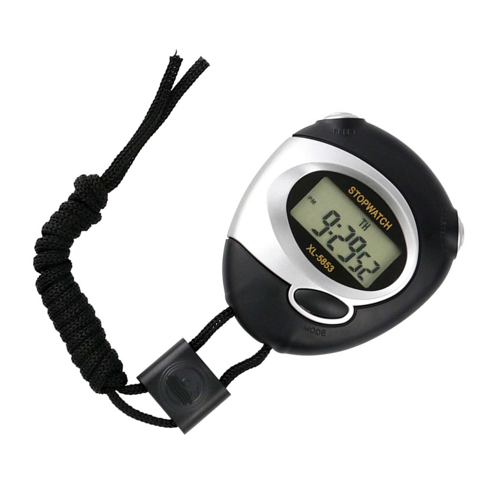 Waterproof Electronic Stopwatches with Large LCD Display Single Memory Function Timers for Sports Training Timing Stopwatches