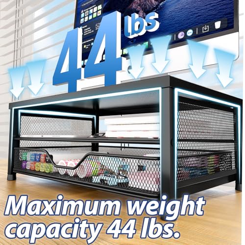 image for OPNICE Computer Monitor Stand Riser, Desk Organizers and Accessories w