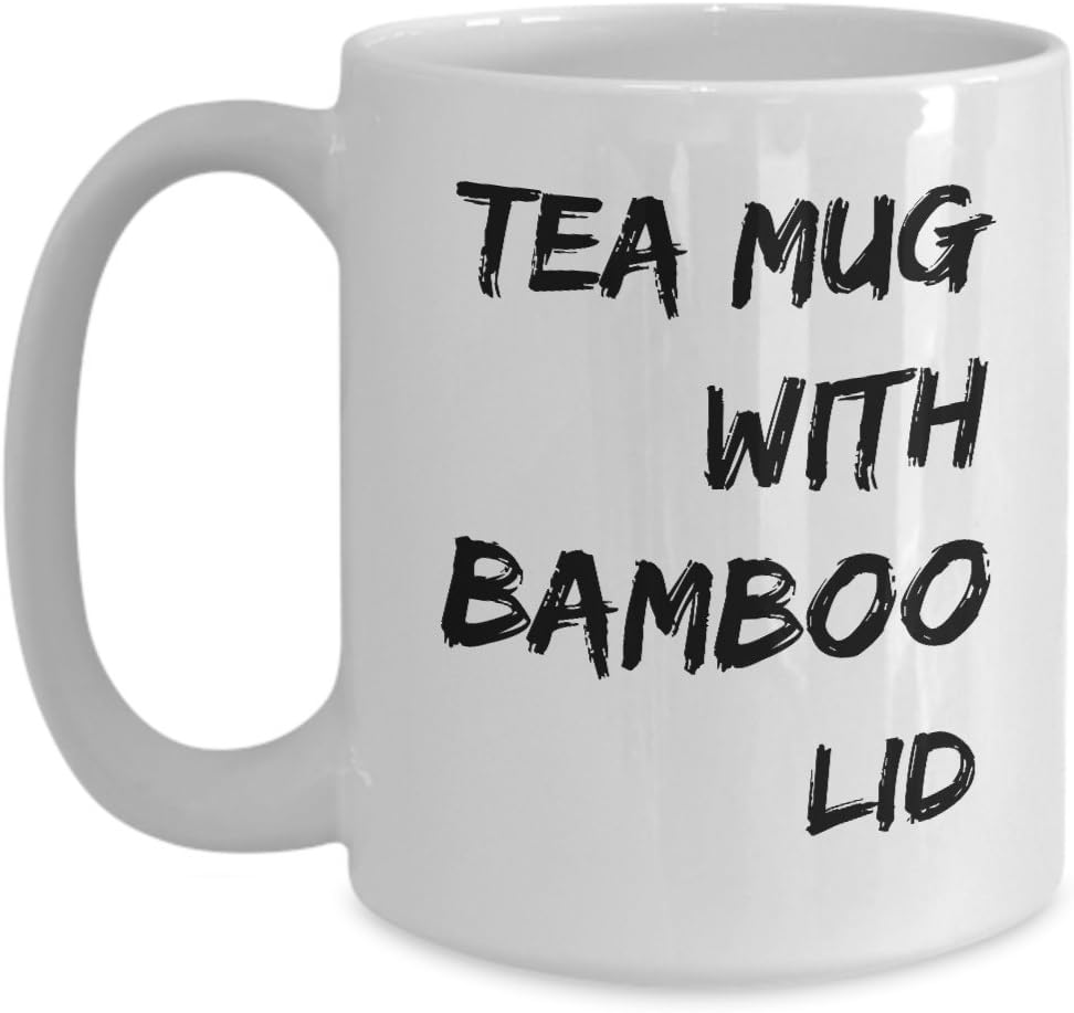 Gifts Mug Tea Mug with Bamboo Lid gift for teacher mug