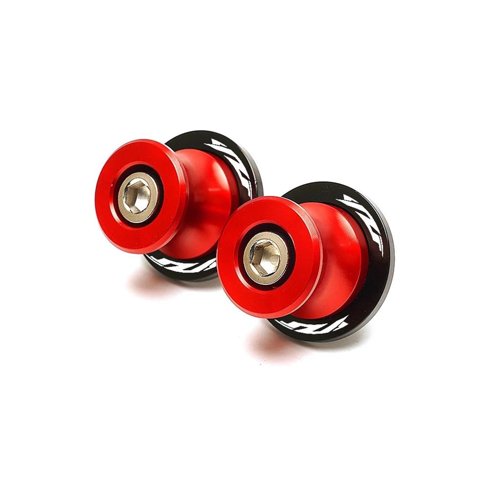 Bobines de bras oscillant en aluminium 6mm rouge haute précision pour gamme YZF