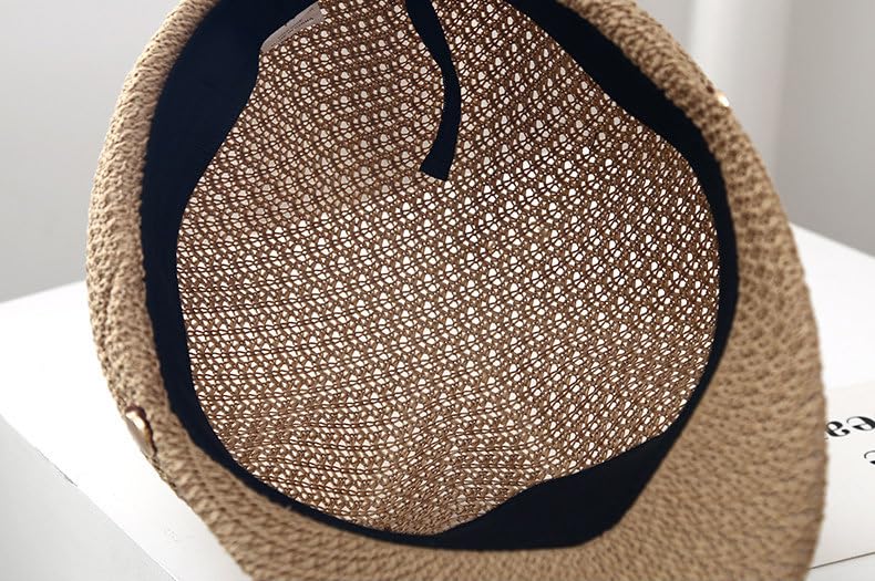 Gorro estilo Newsboy para mujer, tejido, transpirable, visera corta miniatura 3