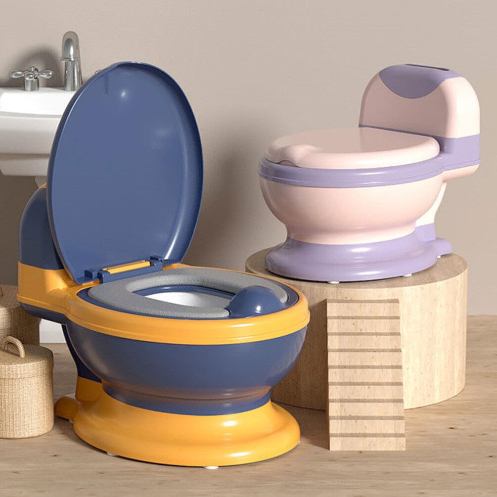 Angoily Toilette Per Bambini Vasino Per Addestramento Per Bambini E Bambine Vasino Portatile Per Addestramento Per Bambini E Bambine Design Realistico Sicuro Per Bambini E Bambine
