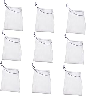 IFANLANDOR 40 Pçs Saco De Sabão Líquido Esfoliante Luva Malha Saco De Sabão Bolsa De Poupança De Sabão Titular De Malha De Sabão Bolsa De Sabão Pequenos Sacos De Malha Com Cordão Bolha