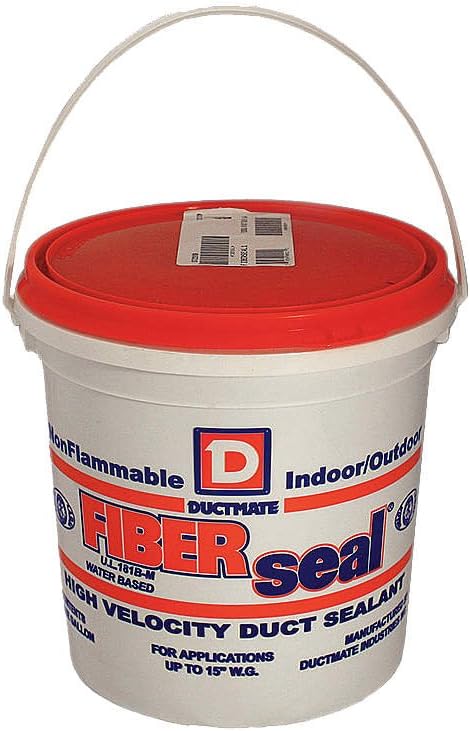 Duct Sealant, 19 g/L, 1 gal., Gray