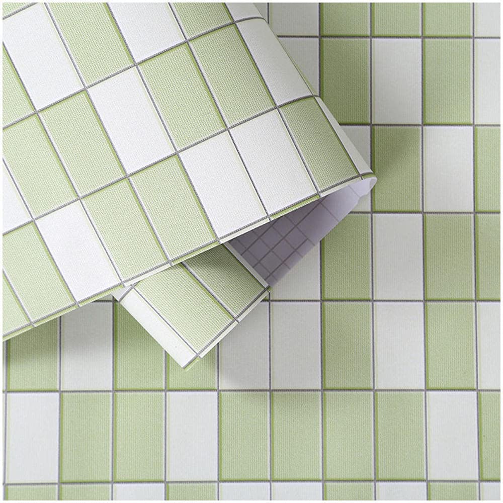 Papel tapiz autoadhesivo lavable antiazulejos a prueba de aceite CYN para pared de cocina