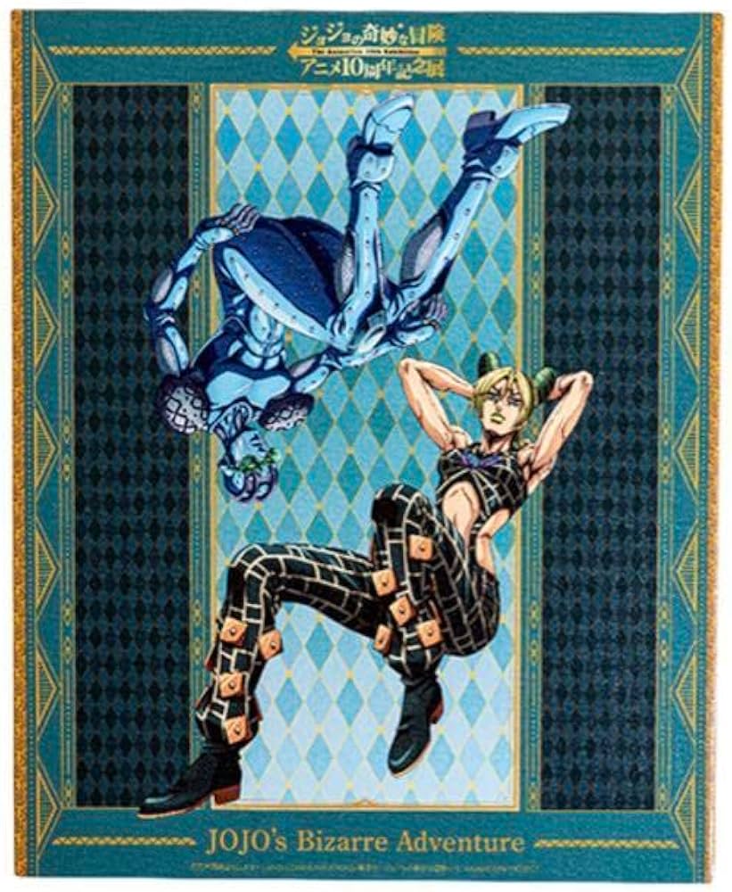Amazon | ジョジョアニメ10周年記念展 福岡限定 キャンバスボード 徐倫