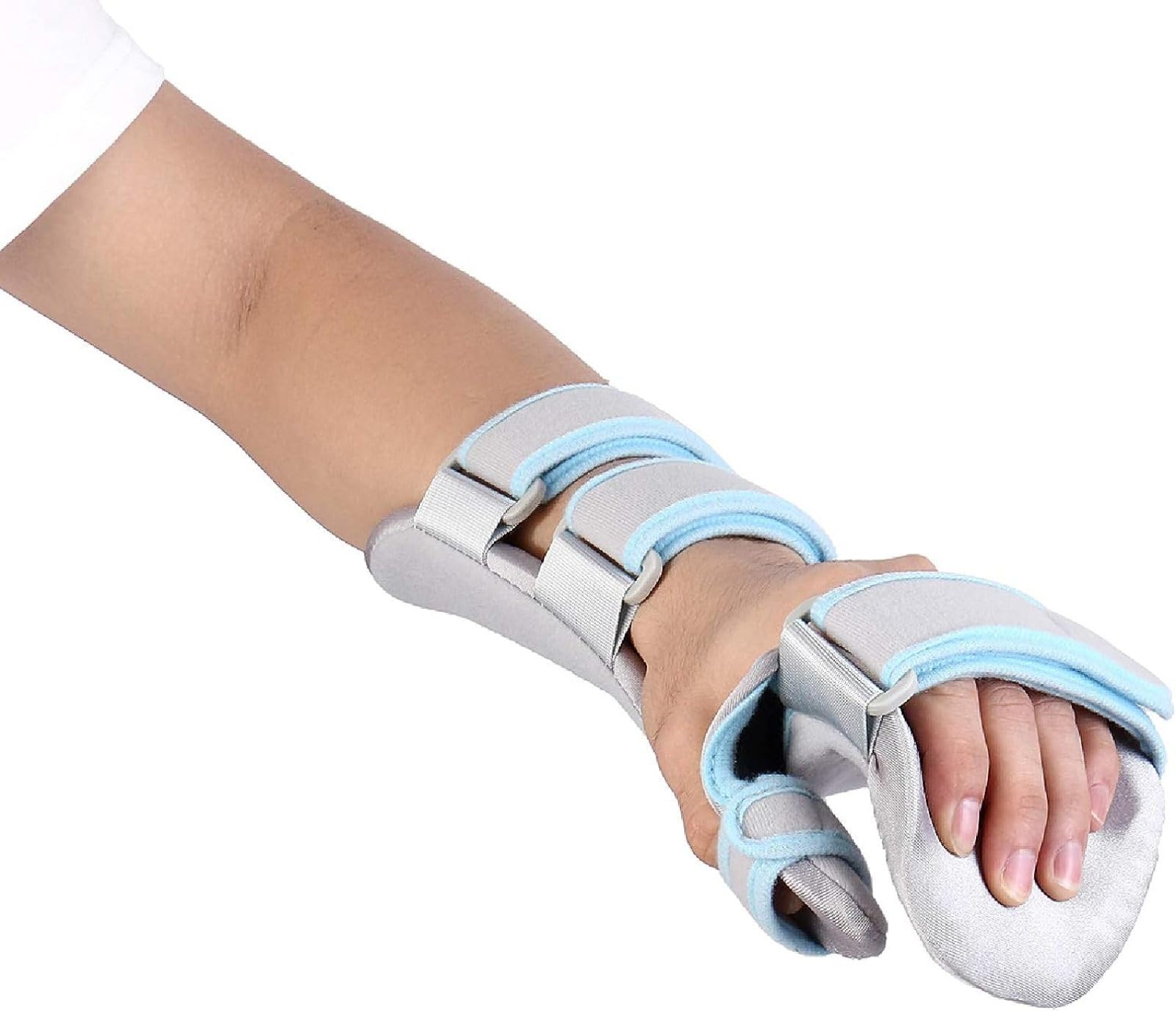 Férula De Descanso para Manos, Soporte De Mano para Dedo Metacarpiano, Soporte De Canalón Cubital, Protección De Brazo Izquierdo, Soporte De Apoyo para Soporte De Mano,Left,Medium