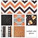 David Angie Halloween Theme Faux Leather Sheet Assorted Synthetic Leather Fabric 6 Pcs 7.9