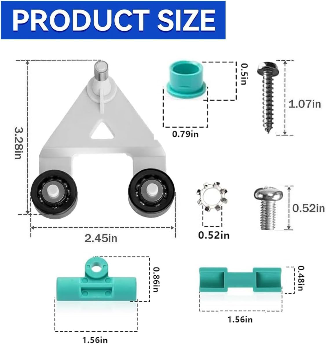 AXV621D Pool Cleaner A-Frame Kit Compatible with Hayward Navigator, Pool Vac, Aquadroid, Aqua Bug, Diver Dave and Wanda Whale Pool Cleaners AXV601P, AXV601D, AXV111P, AXV118P