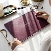 Indefinite Weekly Spiral Desktop Planner 24x34 cm - Desk Planner Claret Red