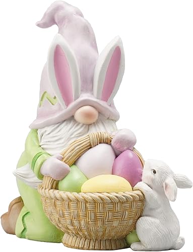 Decoraciones de Pascua, gnomos, adornos de mesa de primavera, decoración de primavera, resina, sin rostro, gnomos de Pascua, regalos para fiestas