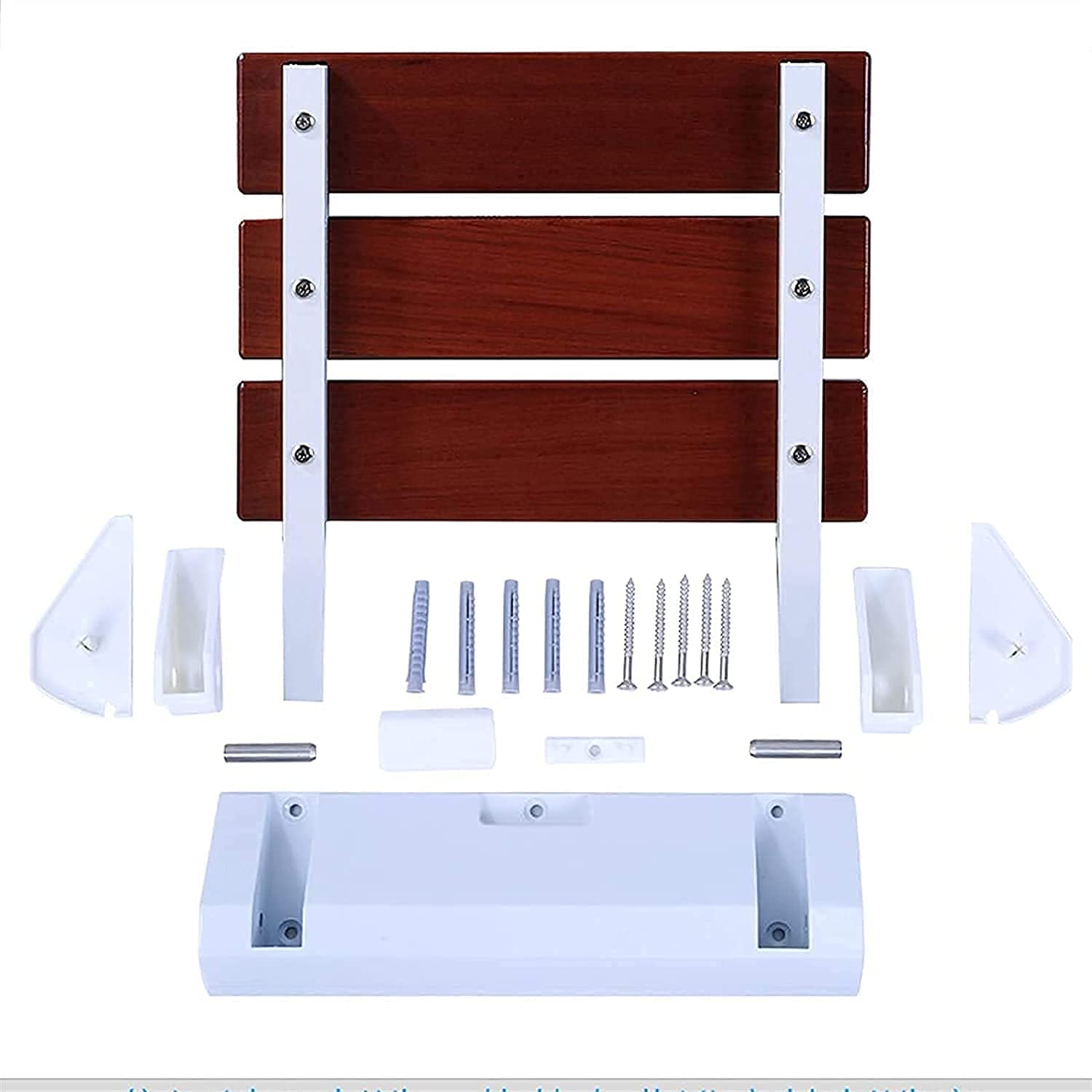 Asiento de Ducha abatible montado en la Pared Asiento de ducha montado en la pared for baño, silla de ducha plegable, banco de baño plegable, taburete de ayuda a la movilidad for uso doméstico en Saun