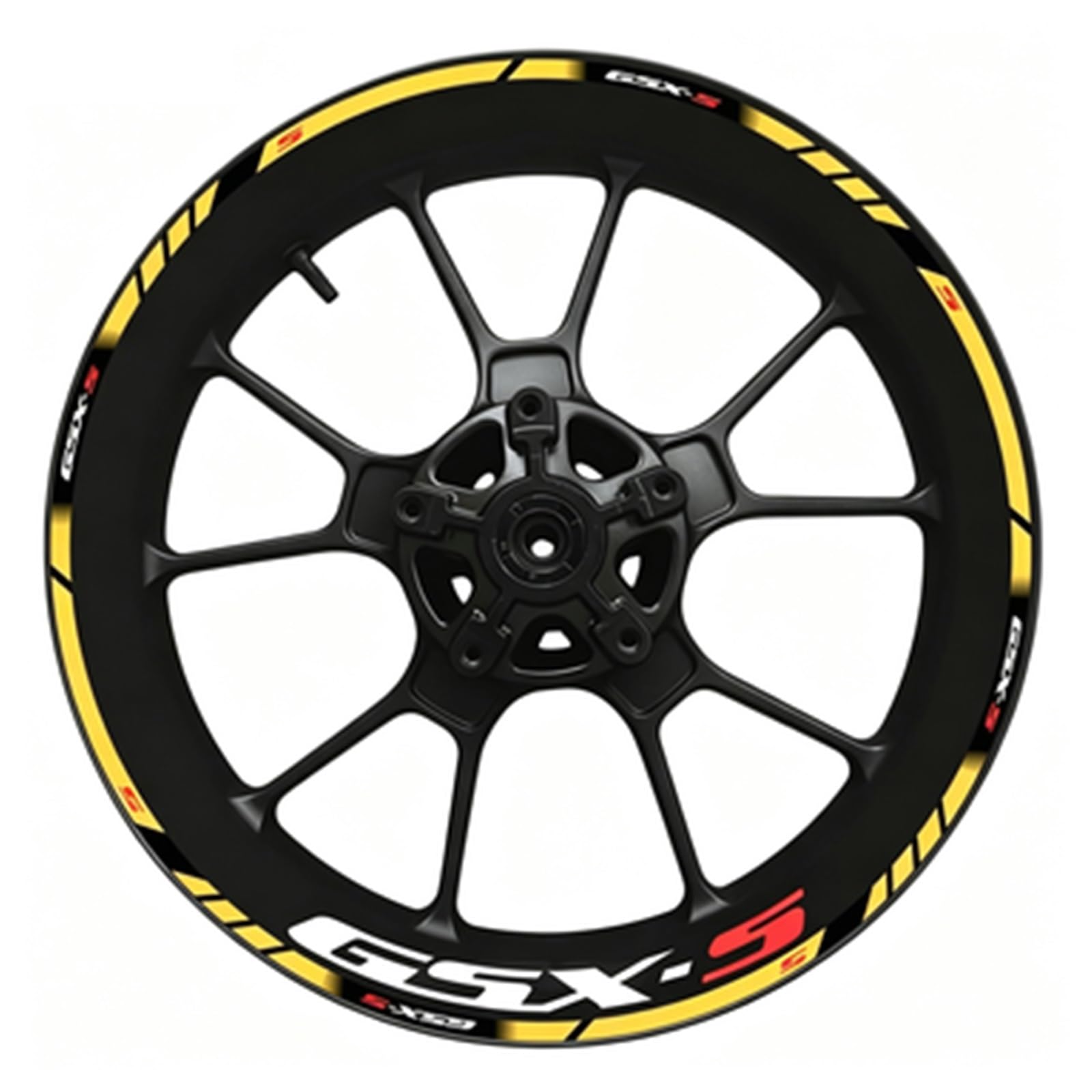 Full Set for Motorcycle Gsxs Wheel Sticker Stripe Rim for Suzuki Gsx-s Gsx-s750 Gsxs1000 750 1000 600 2022(Color4)