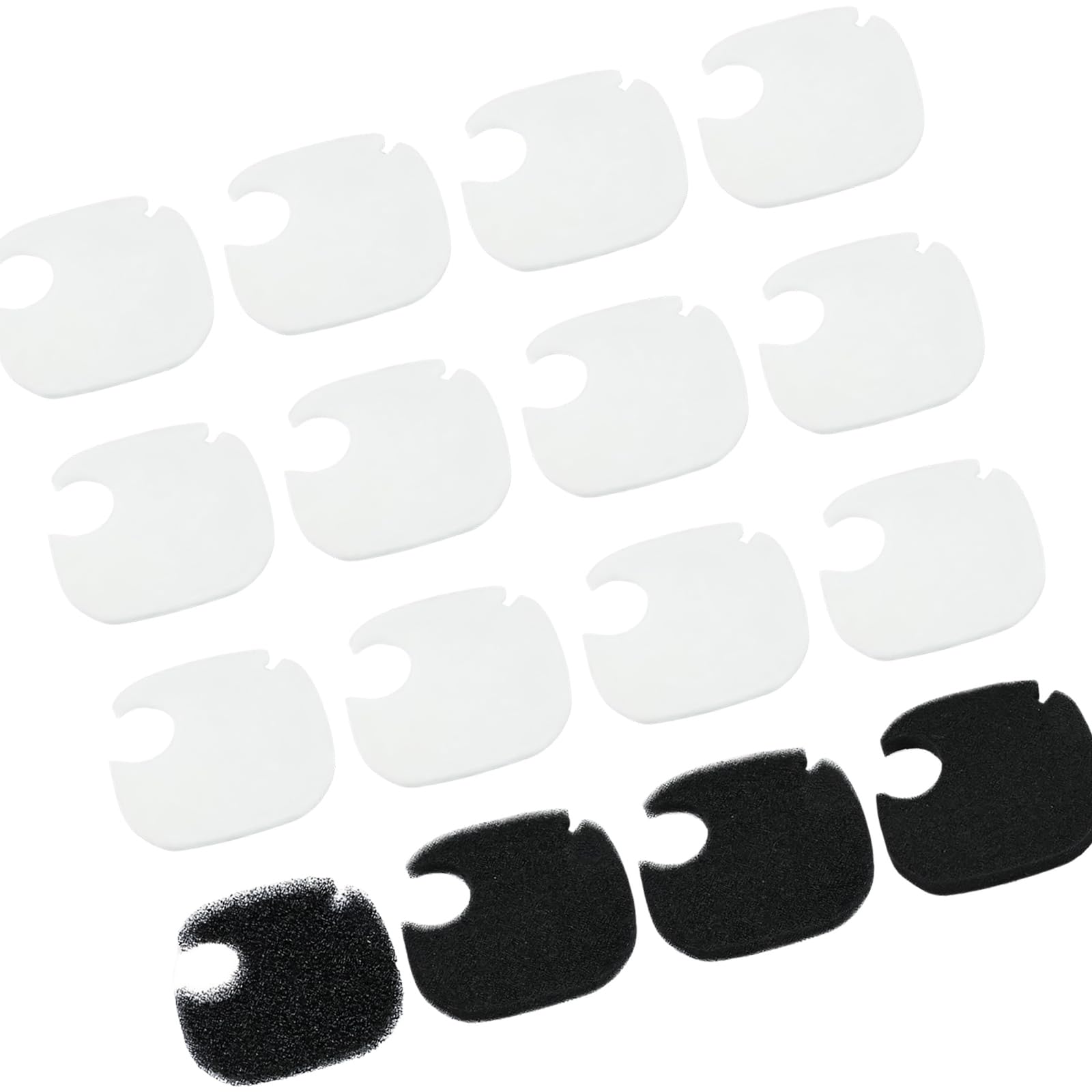 Mehrzweck-Schwamm-Pad, 165 x 155 mm, geeignet für Fischkanister-Systeme, hochwertiger Aquarium-Schwamm-Media-Pad, Ersatz