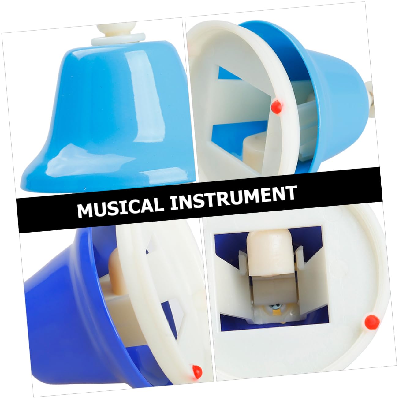 Campanello a Mano a 8 Toni in Acciaio Inox per Bambini | Gioco Educativo per Scuola Primaria e Primo Avviamento Musicale, Leggero