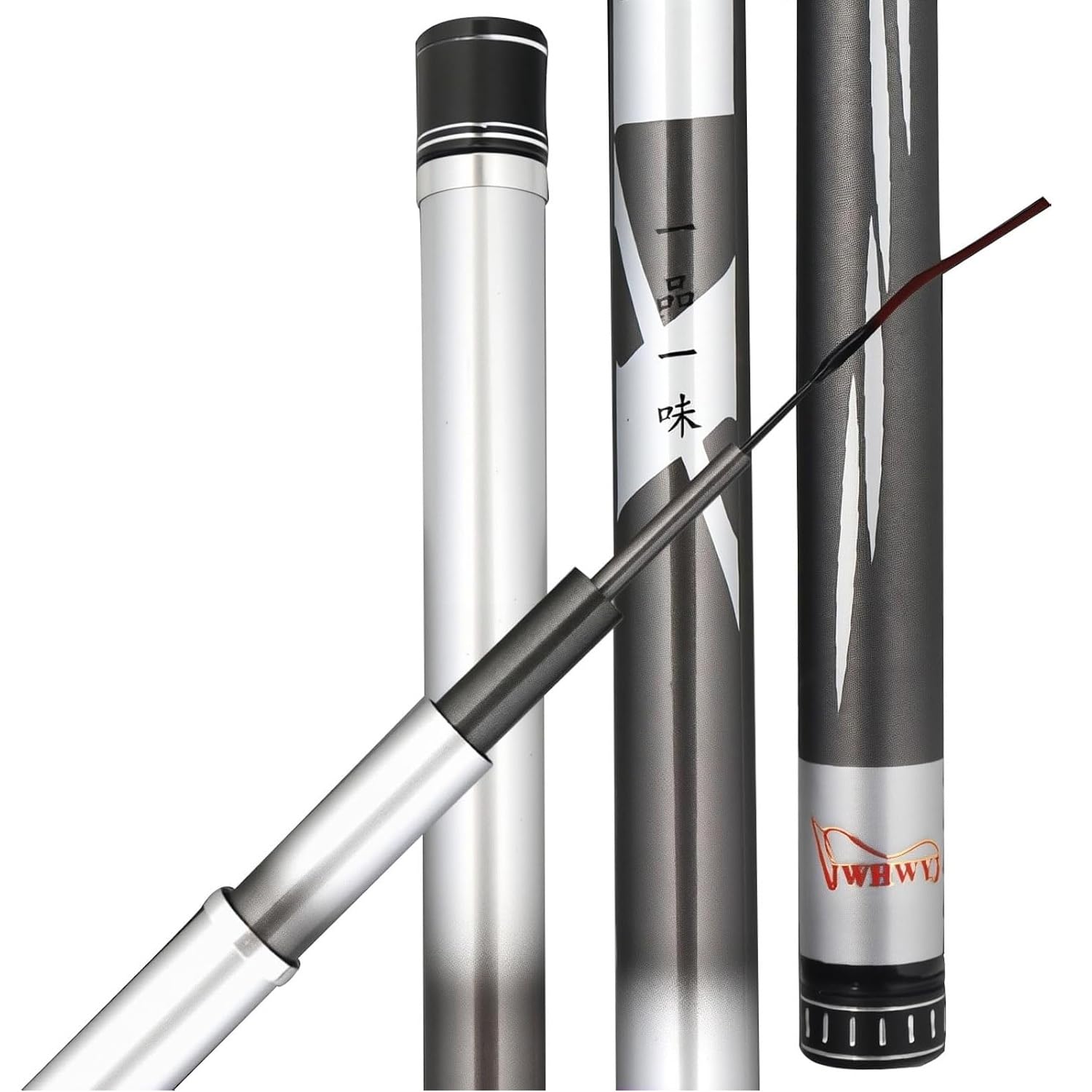 HUSHDML Telescopic Carbon Fishing Rod Ultra-light, Super-stiff