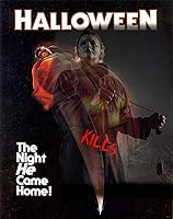 Vista 3 de Michael Myers - Máscara de disfraz de cosplay de Halloween de 1978, talla M