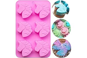 Christmas Soap Molds - Palksky Silicone Soap Molds, 6 Cavities