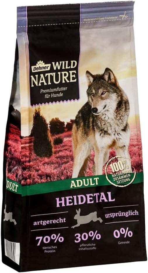 Dehner Wild Nature Dry Dog Food Adult Heidetal 4 kg
