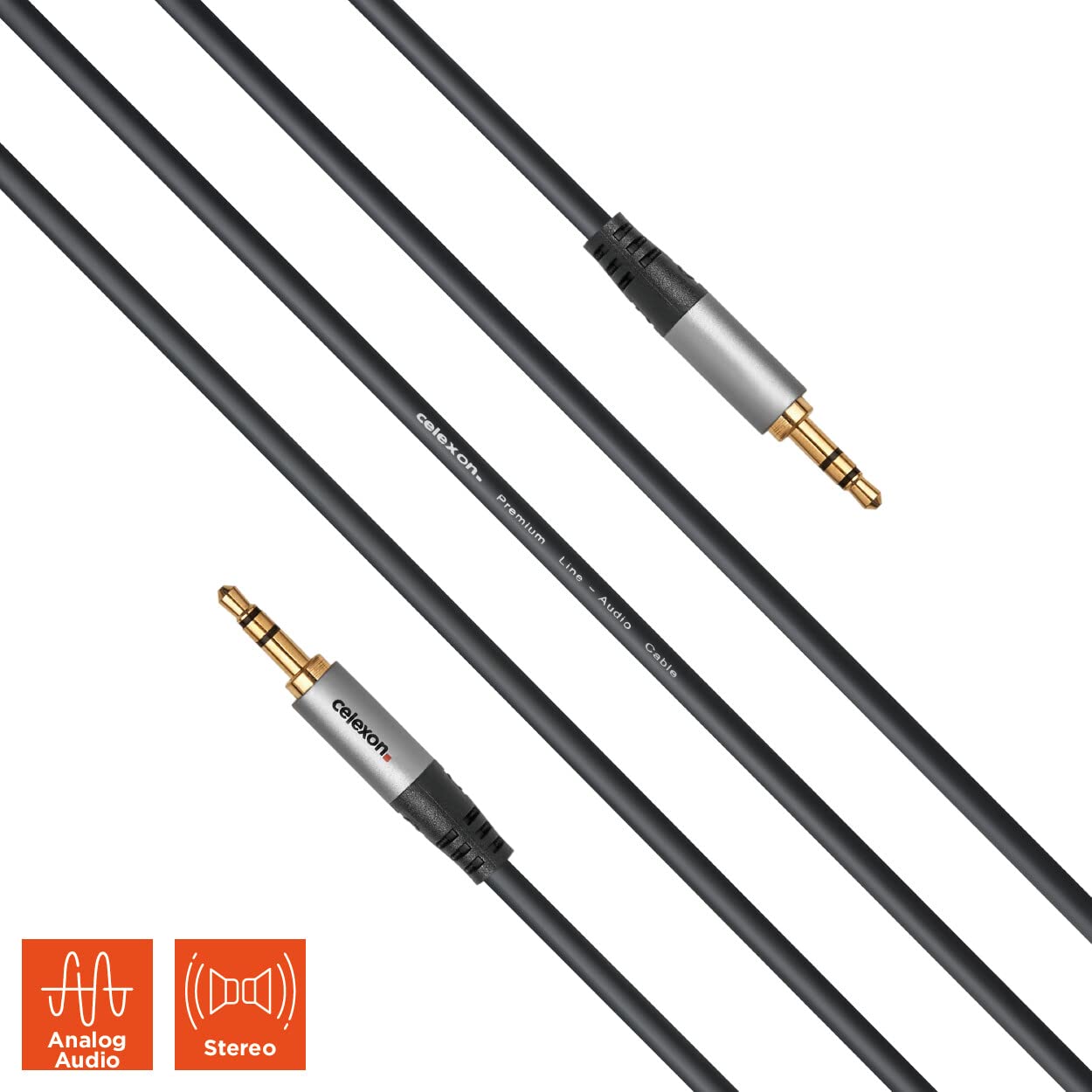 Cabello Celexon 3,5 mm Stereo 2 m - Linea Professionale - Dettaglio