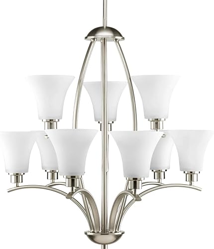 Progress Lighting P4492-09 Joy Candelabros, níquel cepillado