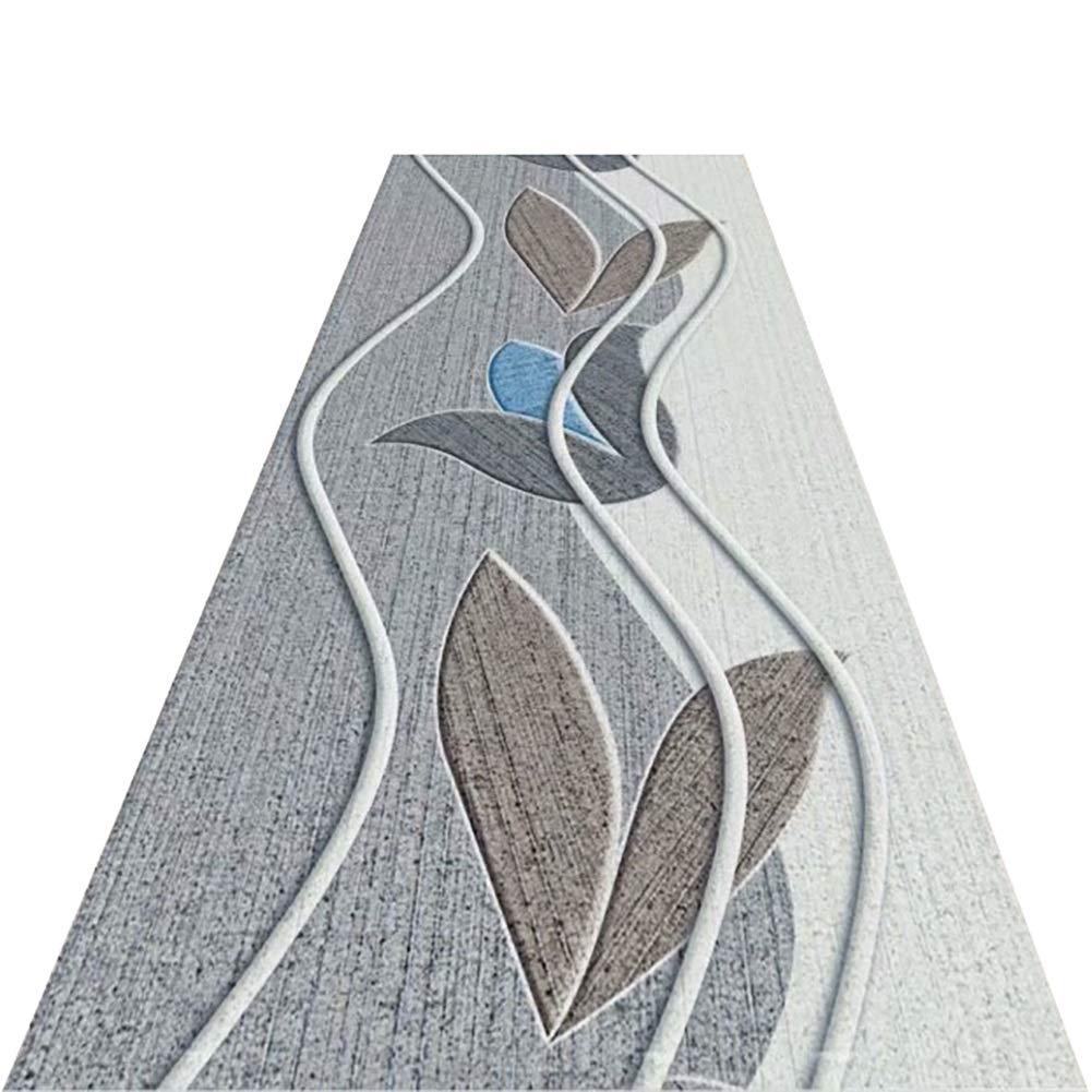 Chemin de couloir long lavable et grand tapis d'escalier antidérapant de 60 à 140cm de large