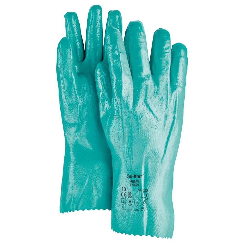 Ansell Handsch. Sol-Knit 39-122 rau 310 mm Gr. 9