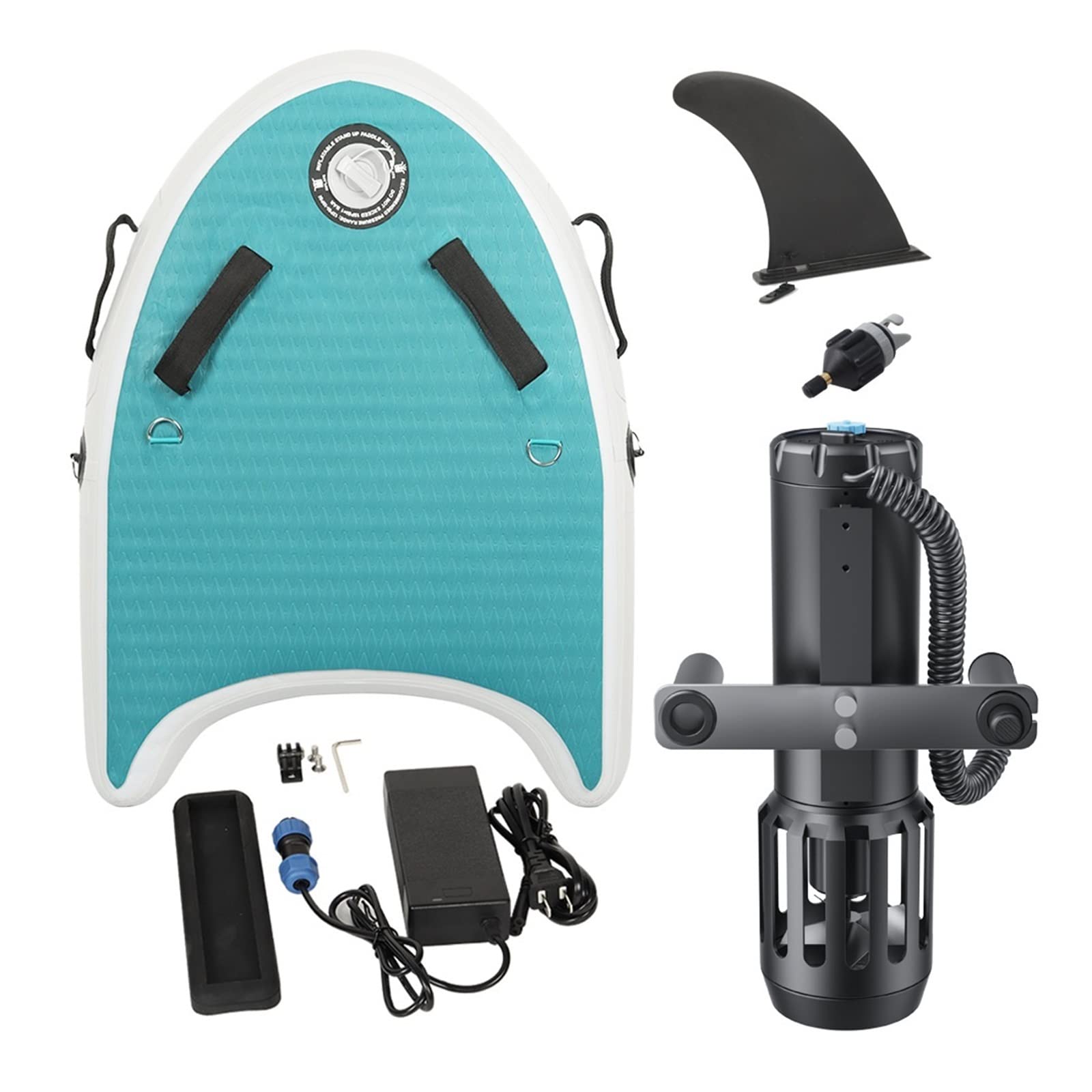 Water Scooter Scuba Diving Equipment Snorkeling SUP Paddle Thruster Electric Brushless Underwater(Blu)