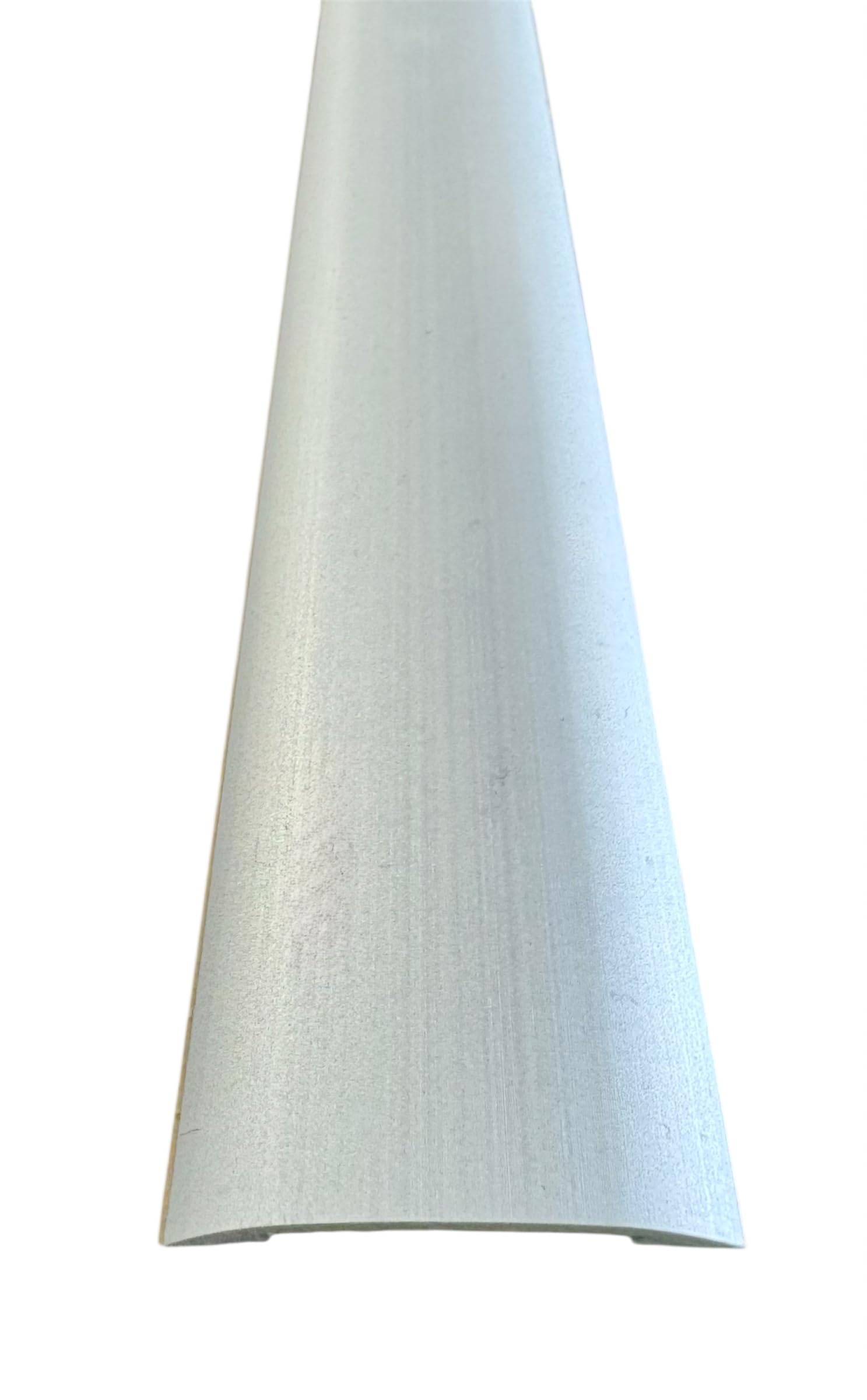 Self-Adhesive Door Threshold Strip 900mm / 0.9m - Door Trim/Bar/Plate for Laminate/Wood/LVT/Rubber/Vinyl Floor - Stick Down Transition Strip - DIY Metal Plate Joins Flooring at doorway (Matt Silver)