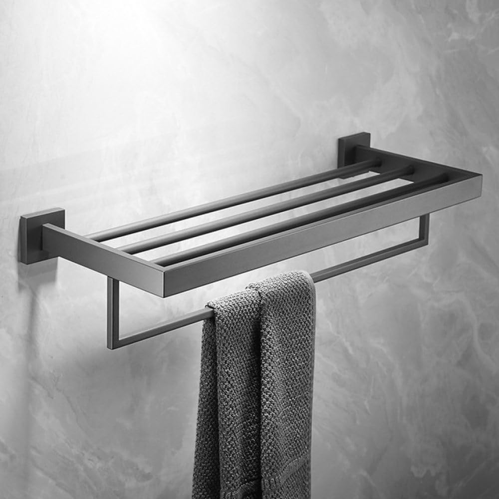 Brosse de toilette et accessoires en inox pour résoudre le manque de rangement mural