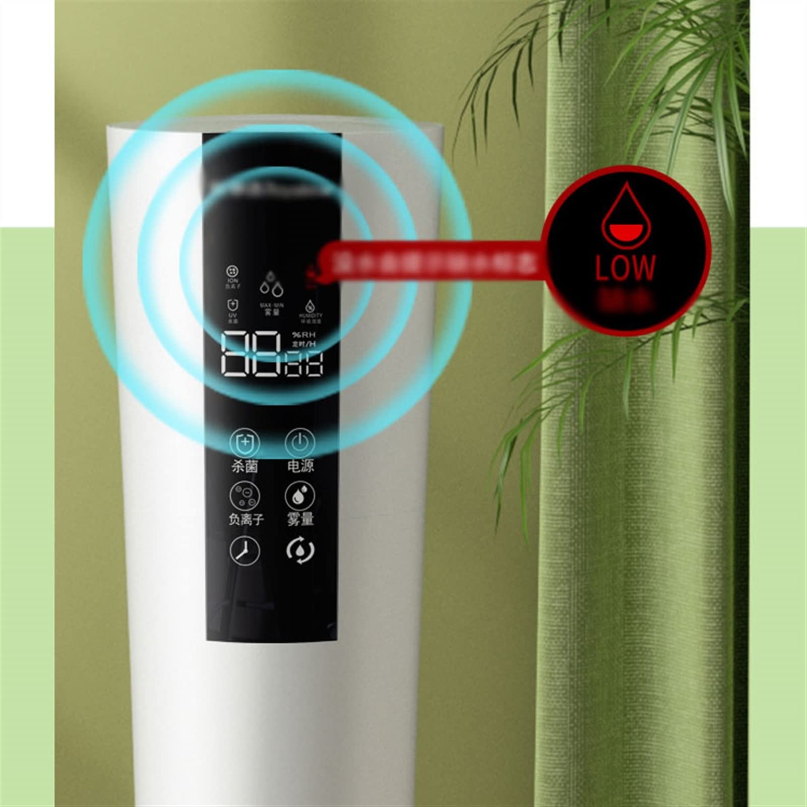 nawilżacz mgły 7 l górne wypełnienie duże nawilżacze do sypialni ciche nawilżacze do dużych pomieszczeń 320 ml/h wyjście mgiełki, automatyczne wyłączanie i łatwy do czyszczenia, ciche działanie parownik nawilżacz