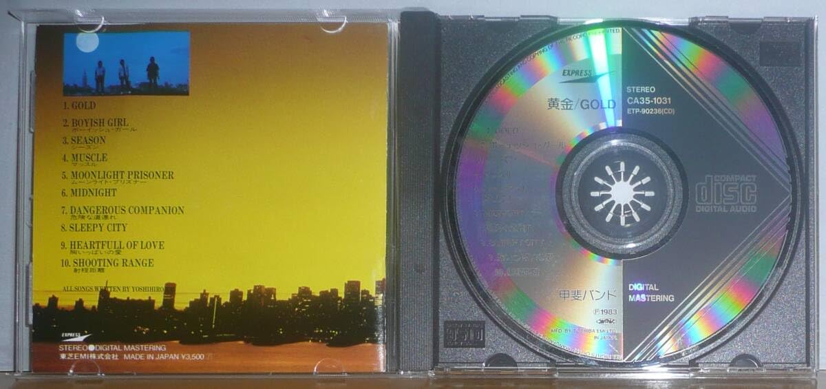 【中古】 黄金無頼/ＣＤ/VQCD-10059 Amazon.co.jp: 太陽誘電製 That's CD-R音楽用 16倍速80分 金